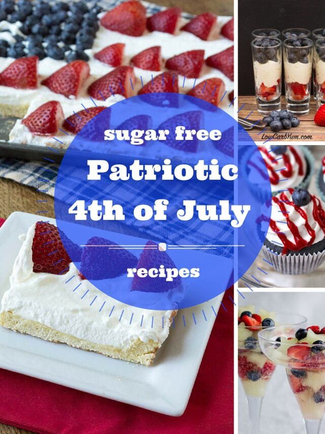 11 Red White and Blue Recipes for 4th of July